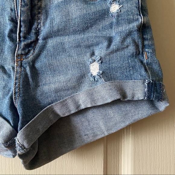 garage high waisted denim short - Picture 4 of 7